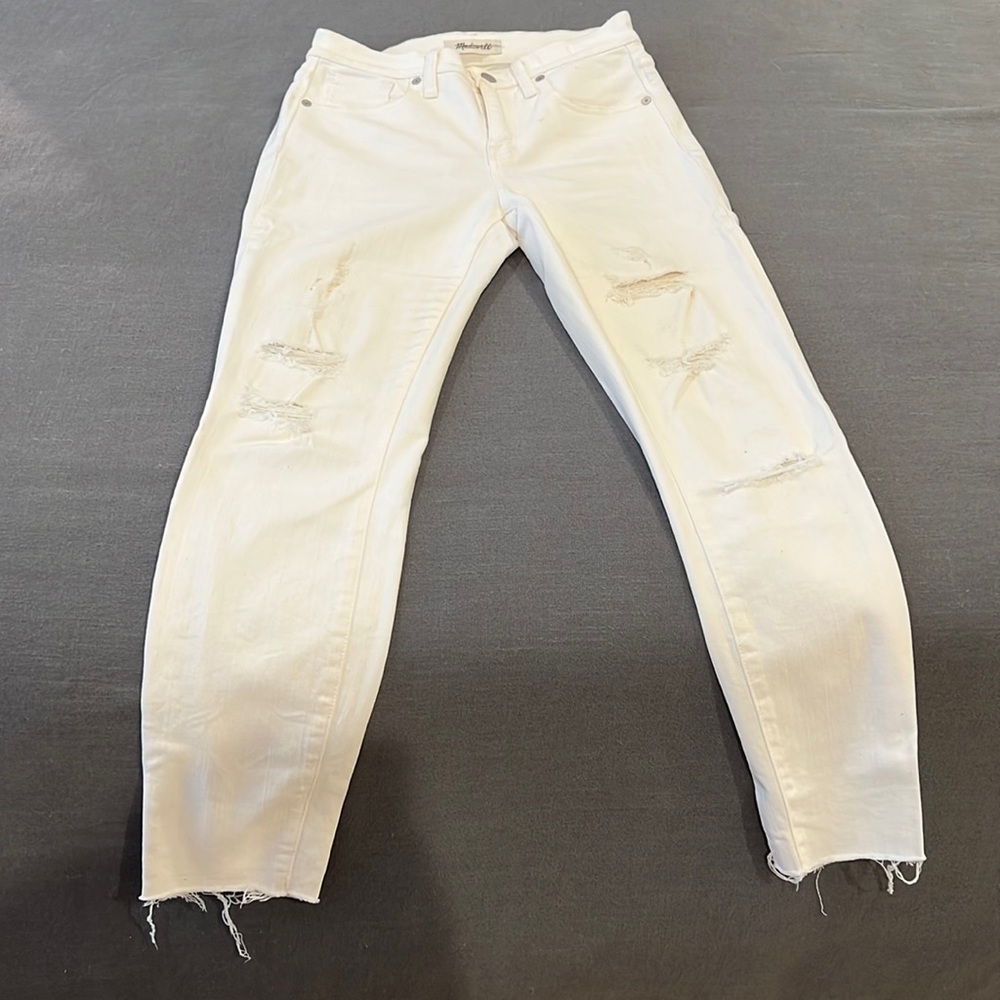 Madewell High Rise Skinny Crop